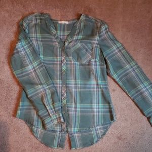 Maurice's Plaid Top